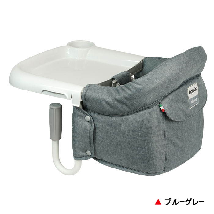 m Fast ベビーチェア グレー ダイニングトレイ付き　新品未使用 イングリッシーナ ファスト テーブルチェア トレー付き ベビーチェア