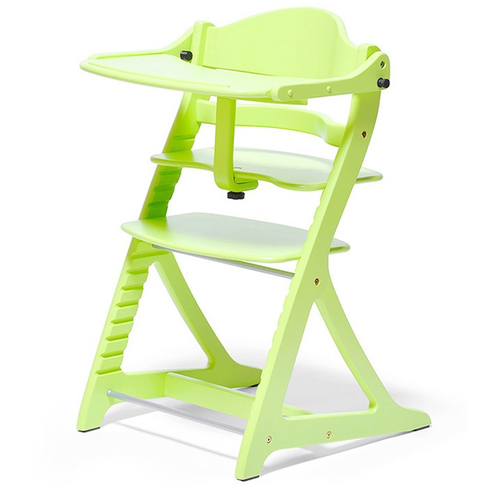 ベビーチェア 大和屋 すくすくチェアプラス テーブル＆ガード付　木製ハイチェアー 本体 子供椅子