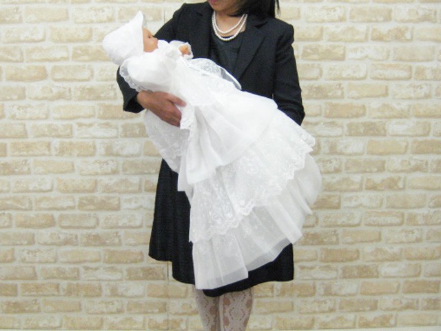 Famila フリル付きセレモニードレス　くま Famila フリル付きセレモニードレス くま ベビー服(~95cm)