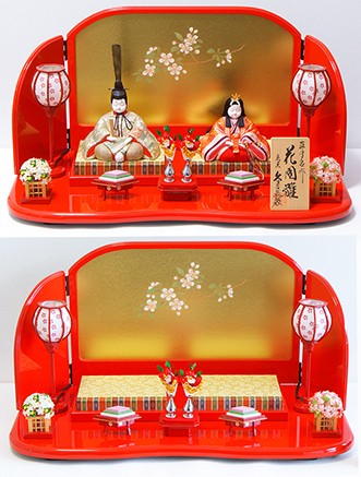 久月 久月の雛人形 木目込親王飾 花園雛 No9203 真多呂作 【店頭展示品