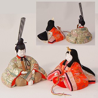 久月 久月の雛人形 木目込親王飾 花園雛 No9203 真多呂作 【店頭展示品