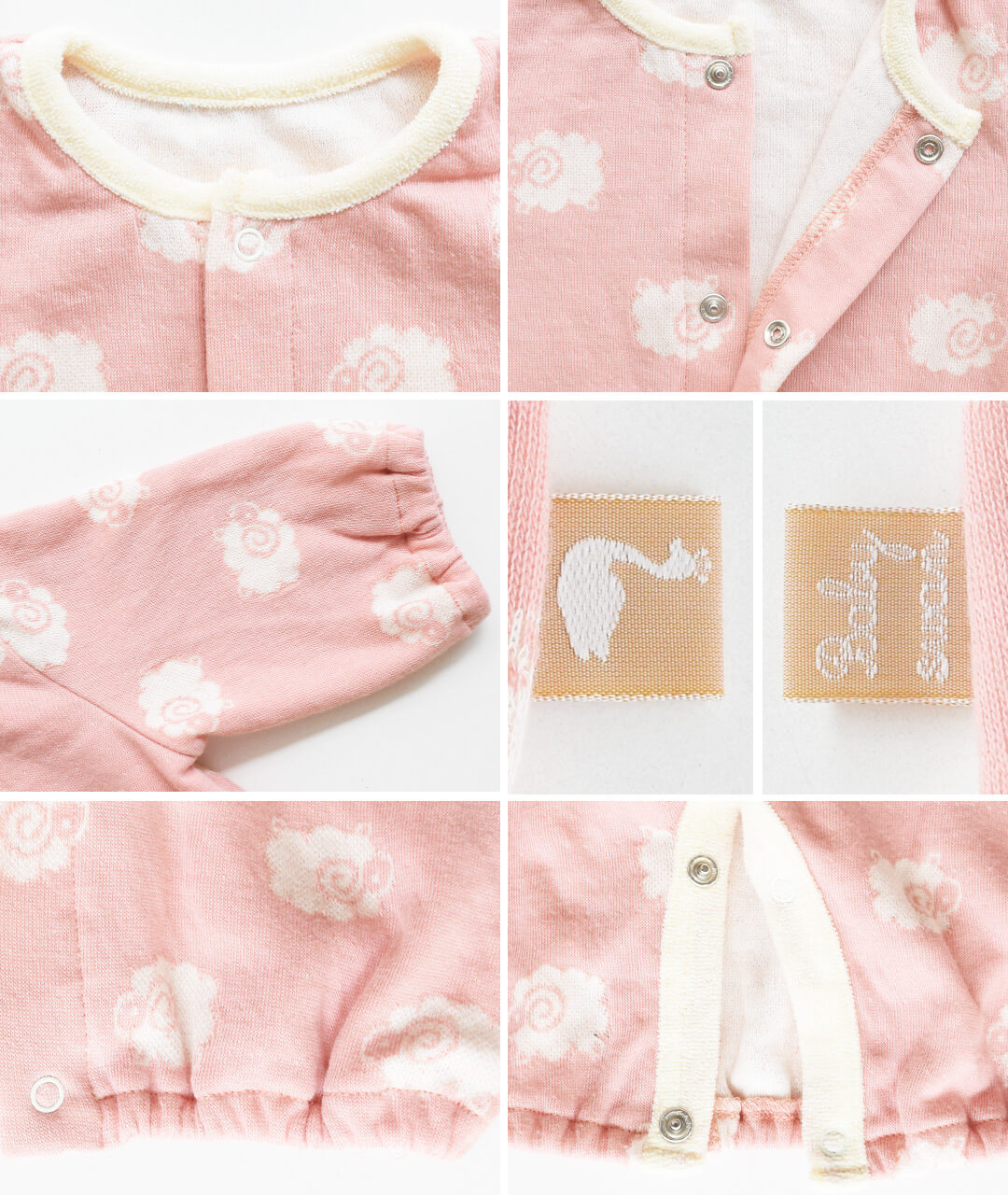 日本製 ツーウェイオール カバーオール ロンパース 帽子 靴下 50cm