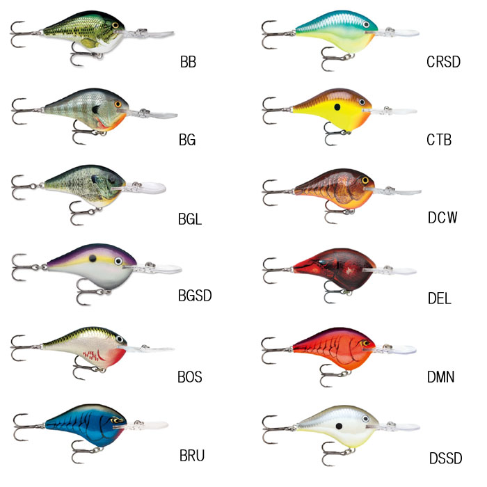 Rapala クランクベイト セット 4種 ラパラのNew タイニー クランク「エックスライト クランク