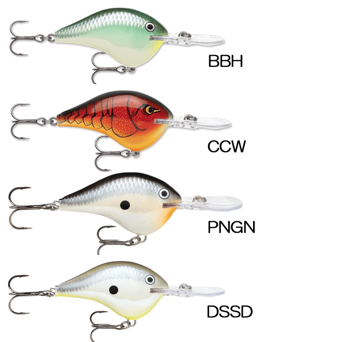 RaPaLa 【全11色】ラパラ DT-6 ディープクランク【2】 : バック