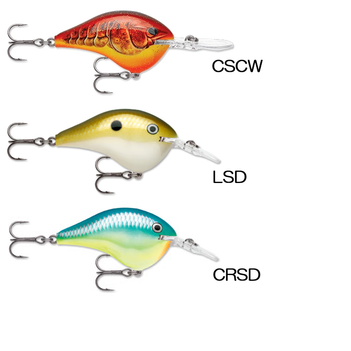RaPaLa 【全11色】ラパラ DT-6 ディープクランク【2】 : バック