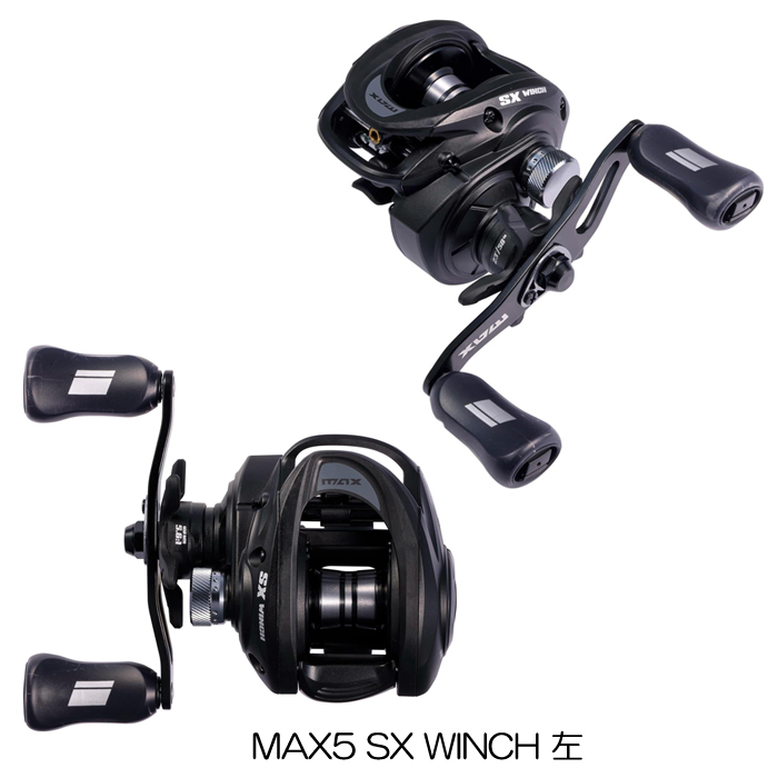Abu Garcia（アブガルシア） マックス5 SX ウィンチ : バックラッシュ
