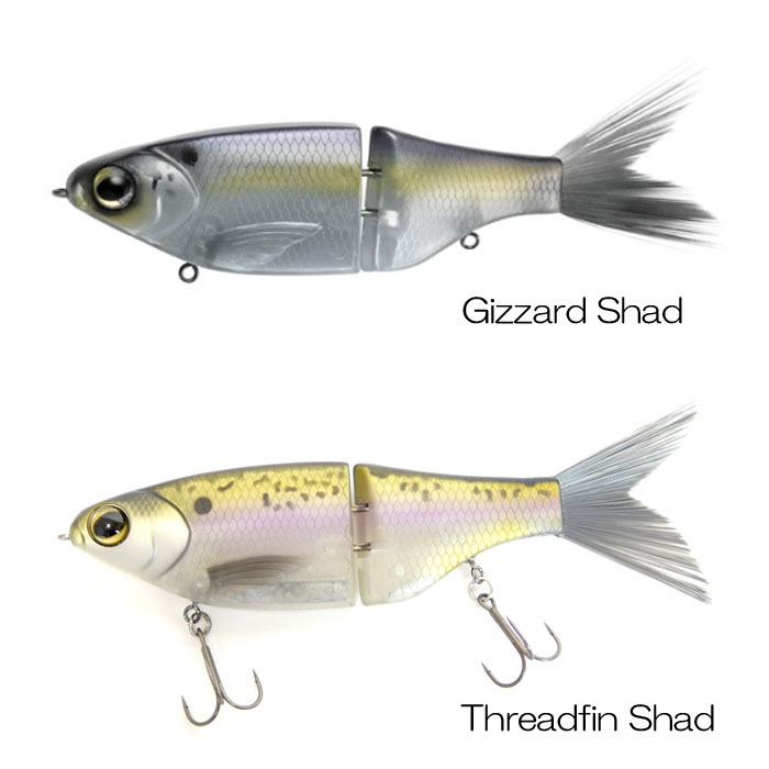 バス釣り　シャッド　セット バス釣り シャッド2個セット ジャッカル ラッキークラフト SOUL