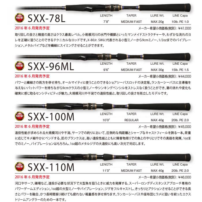 メガバス シャドウXX 96ML メガバス シャドウダブルエックス SXX-96ML Megabass SHADOW XX の説明
