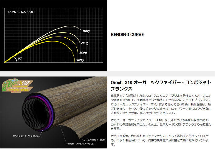 Megabass（メガバス） デストロイヤー オロチX10 F2.1/2st-67XT