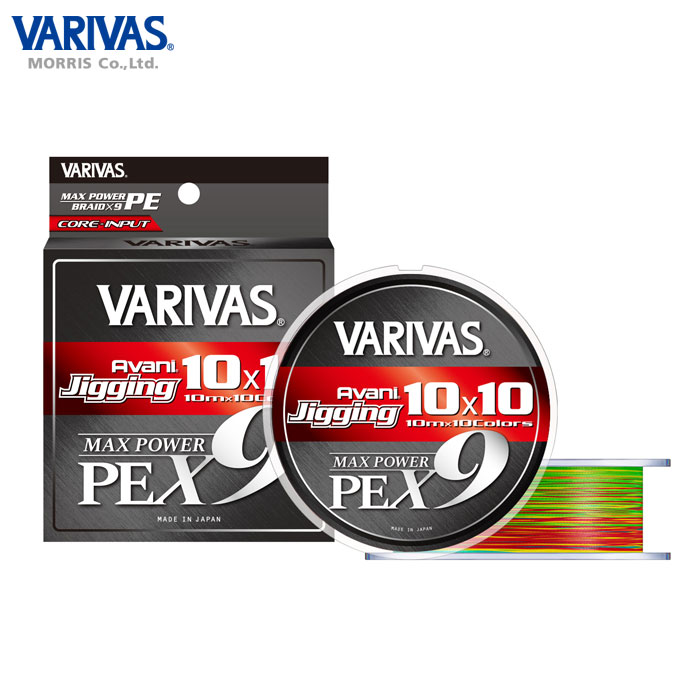 VARIVAS（バリバス） アバニ ジギング 10x10 マックスパワーPE X9 400m