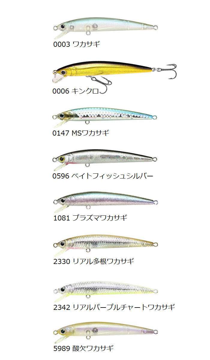 のぶ ラッキークラフト フラッシュミノー 80SP （サスペンド）の説明 - 通販