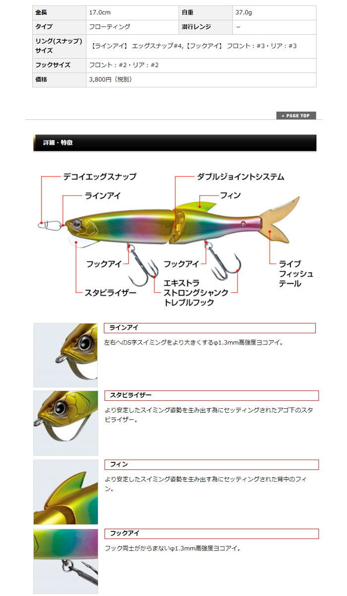 驚きの価格が実現！ EverGreen エバーグリーン フローティング エスドライブ ルアー・フライ
