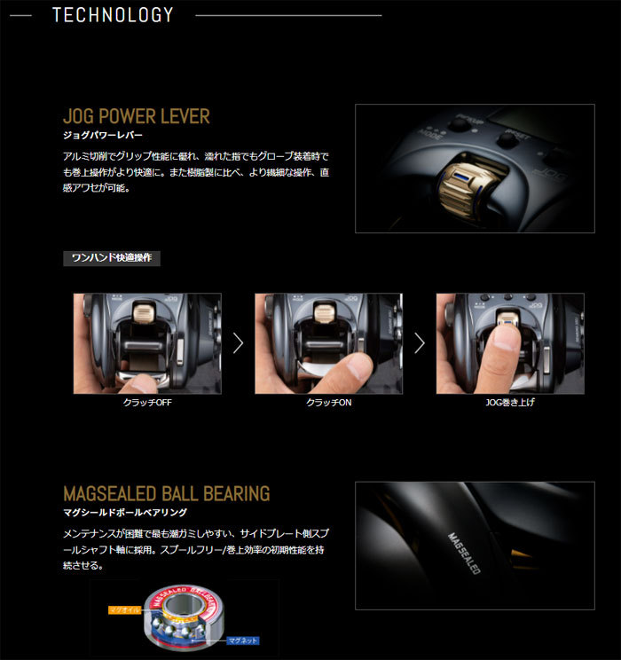 DAIWA（ダイワ） シーボーグ G300J DAIWA SEABORG G300J : バック