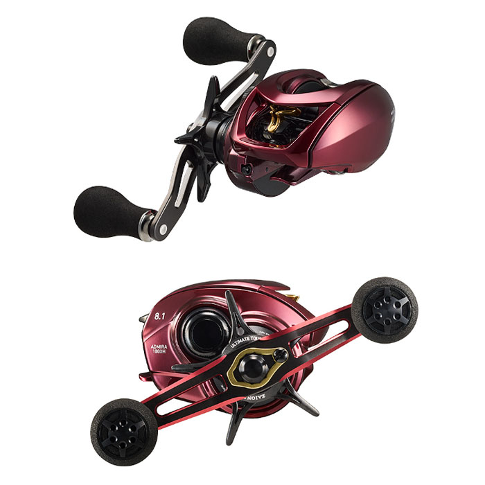 ダイワ　23アドミラ100XH DAIWA（釣り） ダイワ 23 アドミラ 100XH/XHL DAIWA : バック