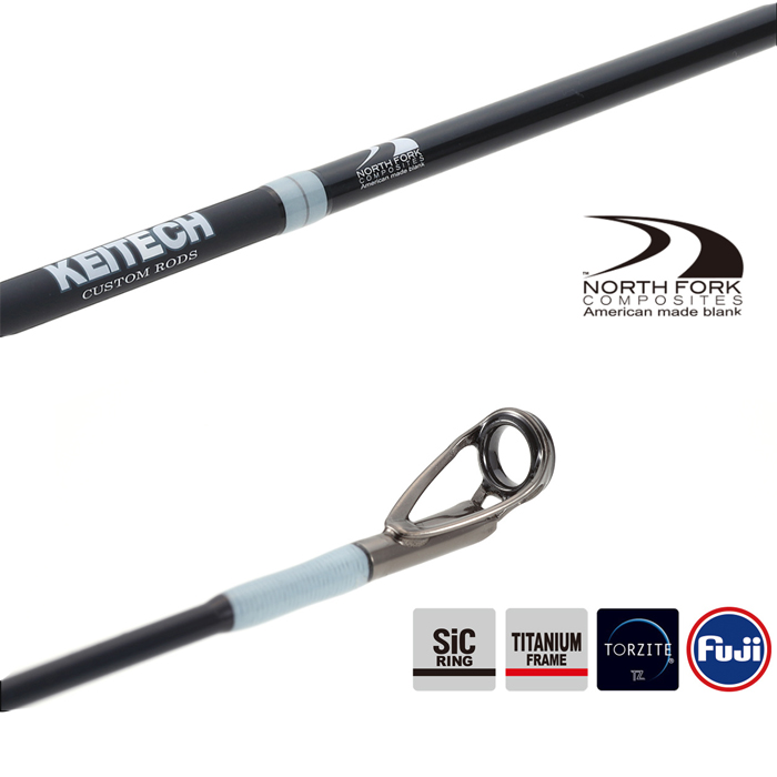 KEITECH（ケイテック） カスタムロッド KTC662NF （L） NFシリーズ