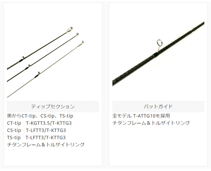 BREADEN - ブリーデン グラマーロックフィッシュ トレバリズム キャビン606 TS-TIP backlash_y-4571136851799