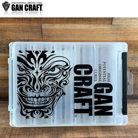GAN CRAFT ガンクラフト フェイスロゴリバーシブルボックス M