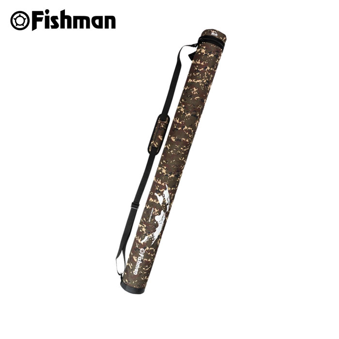 Fishman フィッシュマン HRC-00002 カモ柄ロングハードロッドケース
