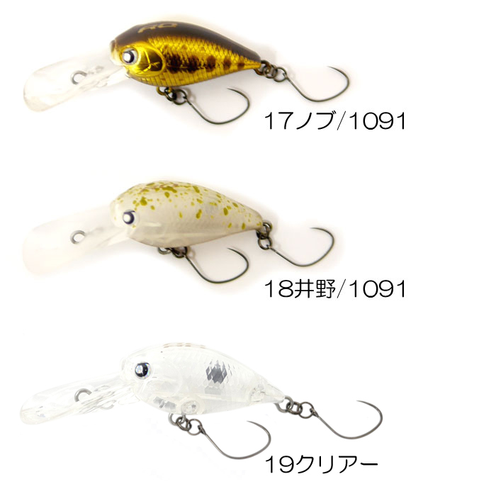 全14色】ロデオクラフト×ラッキークラフト RCボトムクラピー : バック