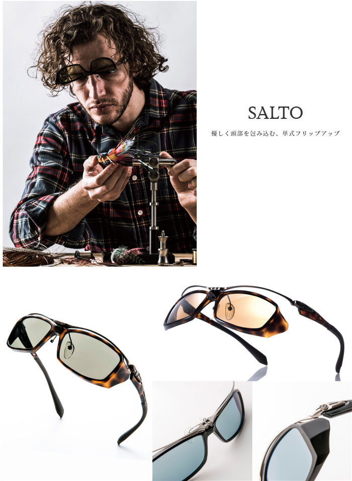 zeal optics(ジールオプティクス) 偏光サングラス サルト F-1501
