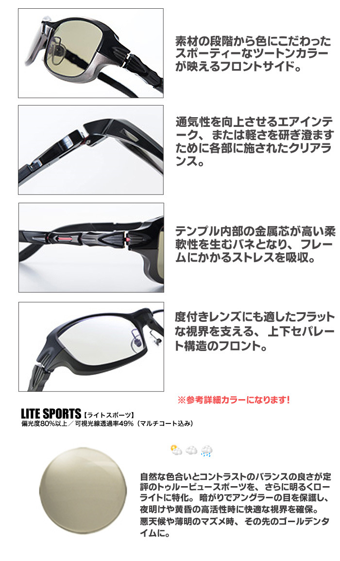 zeal zeal optics(ジールオプティクス) 偏光サングラス ファントム F