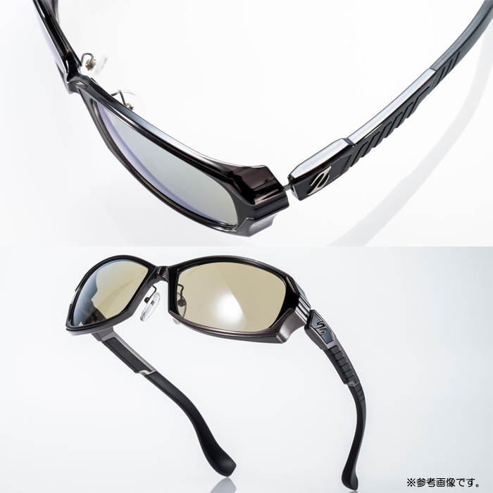 zeal ゼクー DD F-2161 (LO) マットブラック 偏光サングラス : バック