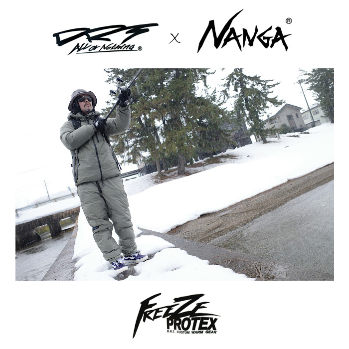 DRT×NANGA オーロラ ダウンジャケット DRT×NANGA AURORA DOWN