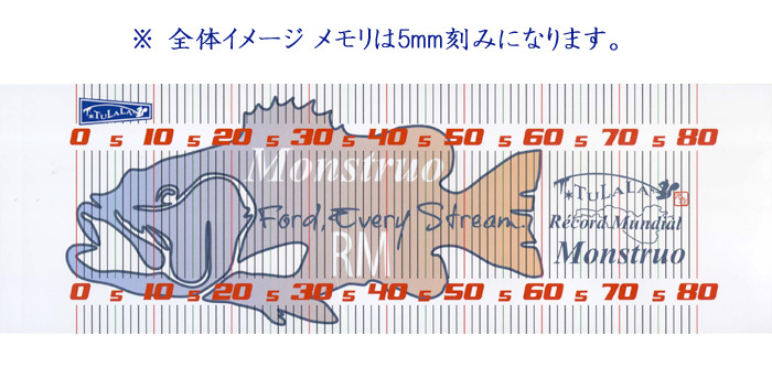 ツララ モンストロ メジャーシート 80 TULALA MONSTRUO MESURESHEET : y-4582210725844 :  バックラッシュYahoo!店 - 通販 - Yahoo!ショッピング