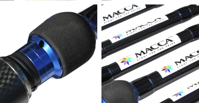 ハイドアップ　MACCA HUMC-610MH+ ロッド 良品 HIDEUP（ハイドアップ） マッカ HUMC-610MH+ HIDEUP MACCA : バック