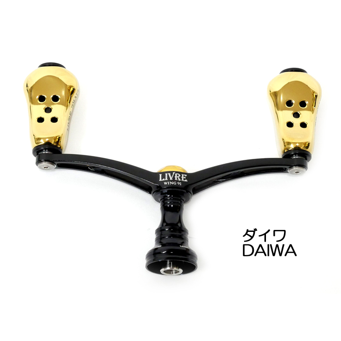リブレ ウィング92 限定150本　ゴールドファング リブレ ハンドル BLACK SOUL WING 92 GOLD EDITION［販売終了］ | LIVRE