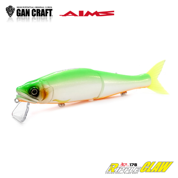 GAN CRAFT ガンクラフト リップルクロー178 エイムス別注カラー