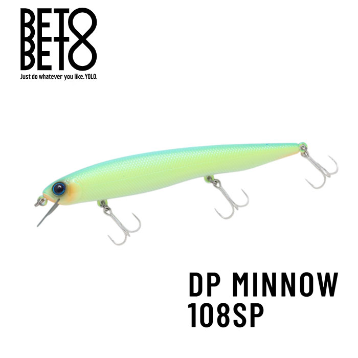 ベトベト DPミノー 108SP BetoBeto : バックラッシュYahoo!店 - 通販