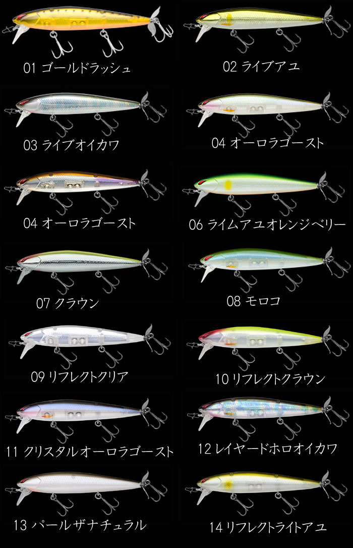 ノリーズ レイダウンミノー ウェイクプロッププラス NORIES の説明