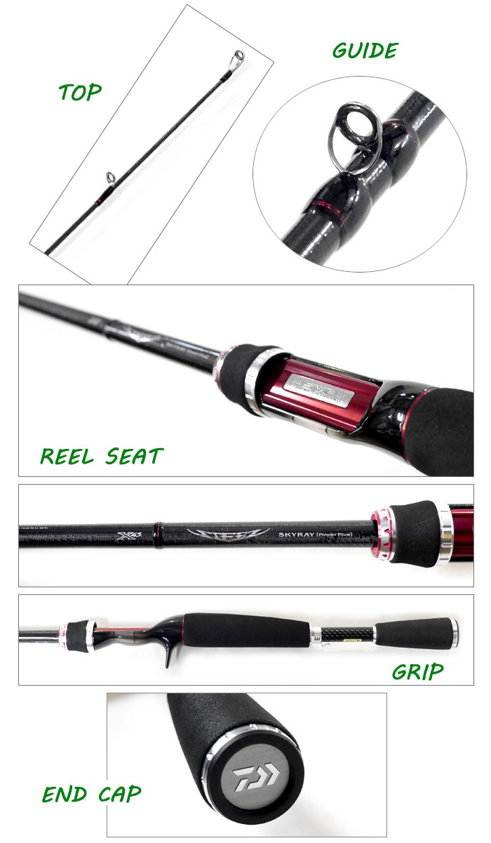 DAIWA（釣り） ダイワ スティーズ スカイレイ 681MLMFB-SV DAIWA