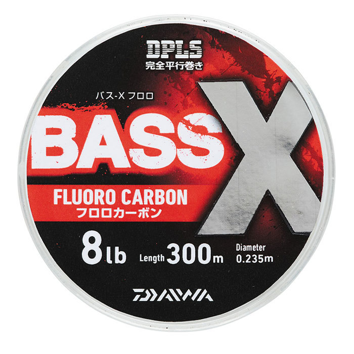 BASS X フロロカーボン釣り糸 300m DAIWA（ダイワ） バスエックス フロロカーボン 300m 12lb・14lb・16lb
