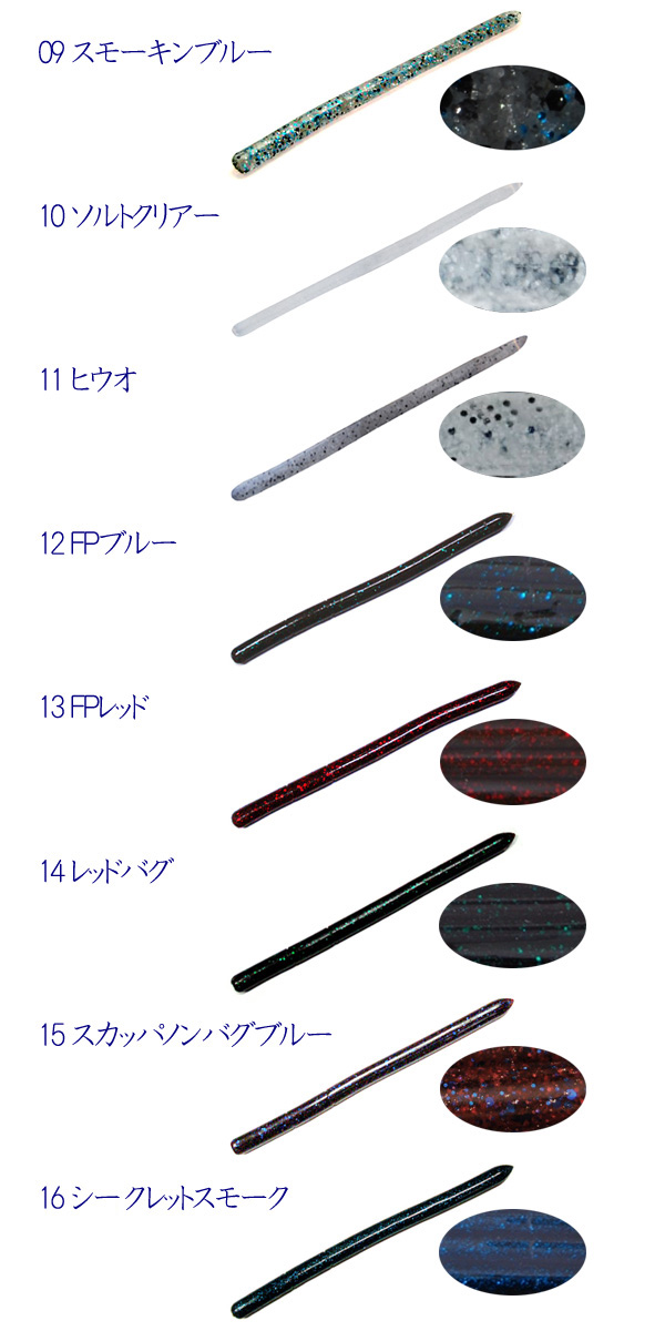 ボレアス アノストレート 7inch BOREAS ANO STRAIGHT【1