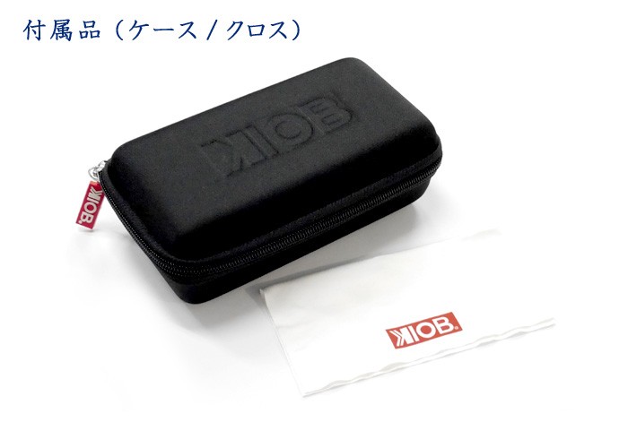 KIOB bin5 ガンメタ　ラスターオレンジ/シルバーミラー KIOB bin5 ガンメタラスターオレンジ/シルバーミラー