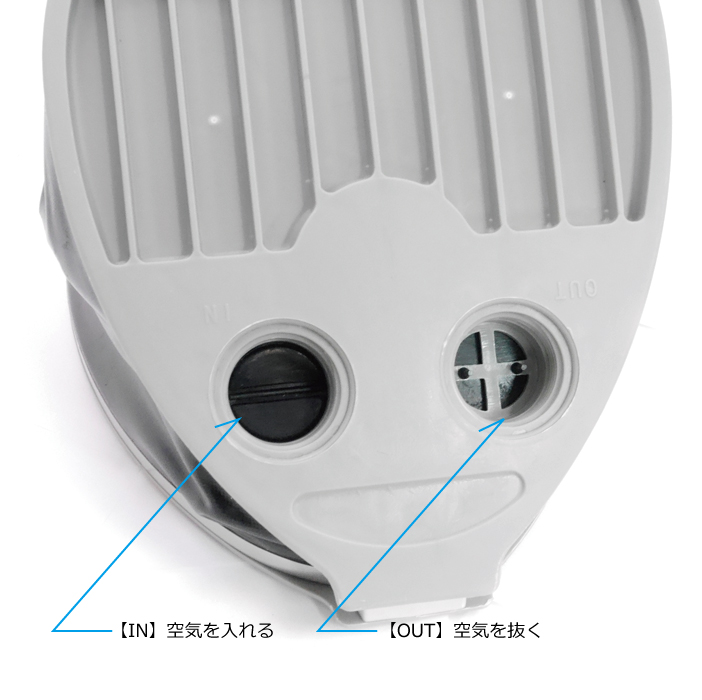 フーターズ インフレータブルボート用パーツ 高圧フットポンプ 