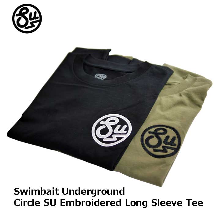 スイムベイトアンダーグラウンド　ロングTシャツ　XL スイムベイトアンダーグラウンド SUエンブロイダードロゴ ロング