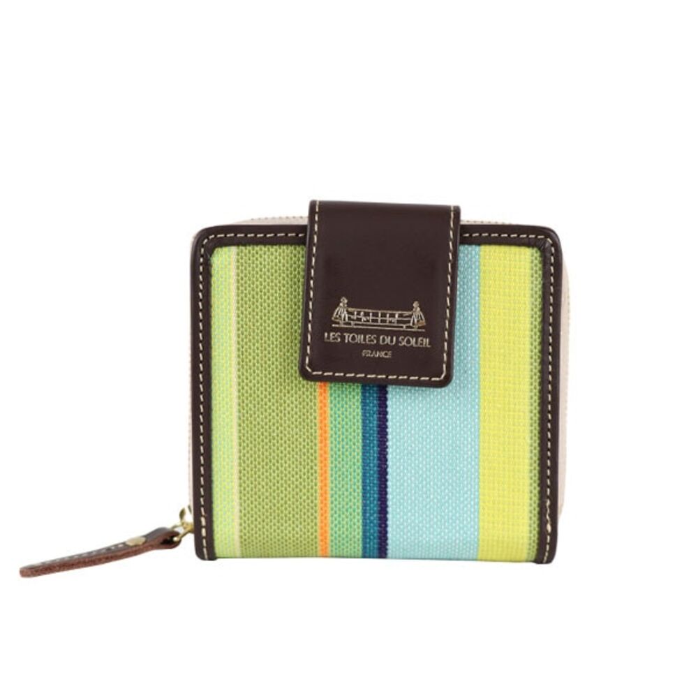 レトワールデュソレイユ 二つ折り財布 A288 通販 日本製 国産 折り財布 折財布 レディース財布 財布 お財布 サイフ さいふ les toiles du soleil ラウンドファスナー コンパクト 収納 牛革 ストライプ レディース ギフト レトワールデュソレイユ 二つ折り財布 A288 通販 日本製 国産 折り財布