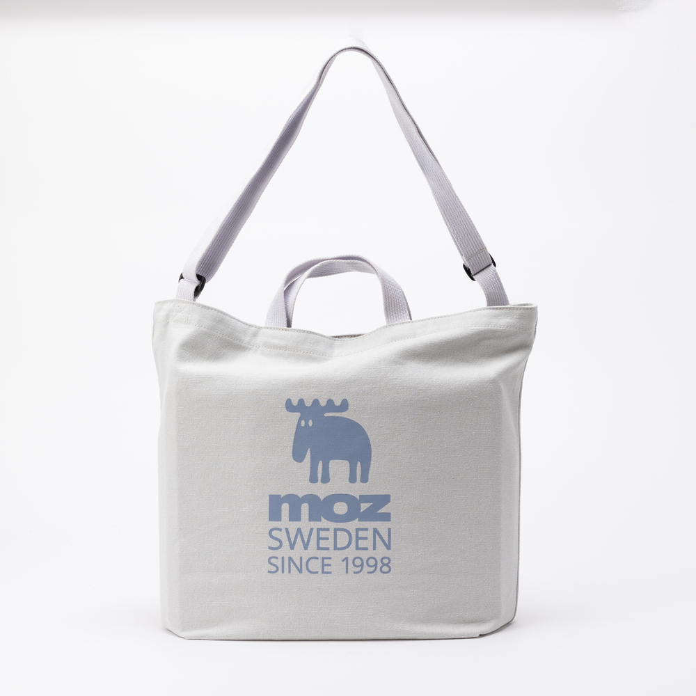 moz（モズ） バッグ ファスナーの付いた帆布トートL 通販 トートバッグ