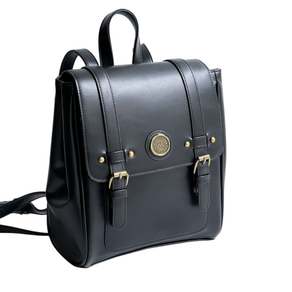 ハリーポッター リュック F241058 通販 サッチェルバッグ サッチェルリュック サッチェル バッグ FLAPPER Harry Potter コラボ グッズ 通学 通勤 おしゃれ かわいい 上品 魔法省 スタンプモチーフ ギフト 贈り物 レディースバッグ ハリーポッター リュック F241058 通販 サッチェルバッグ サッチェル