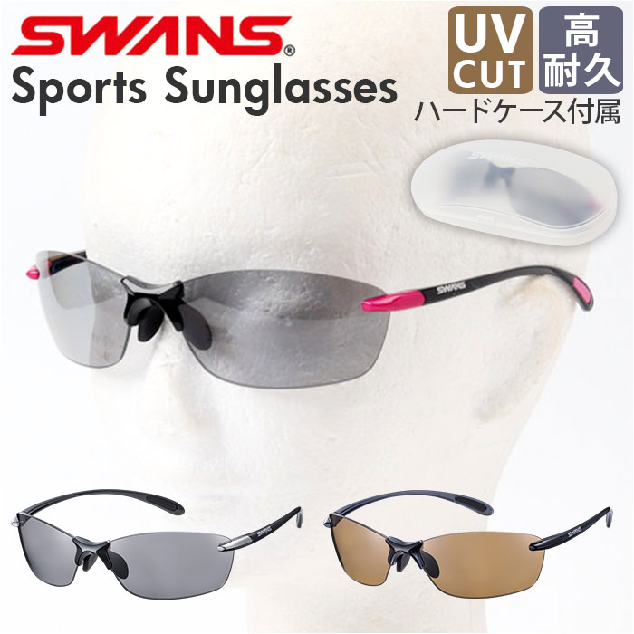 SWANS スワンズ スポーツサングラス 通販 日本製 サングラス 偏光サングラス 偏光レンズ 偏光 紫外線対策 UV対策 メンズ レディース Airless Leaffit