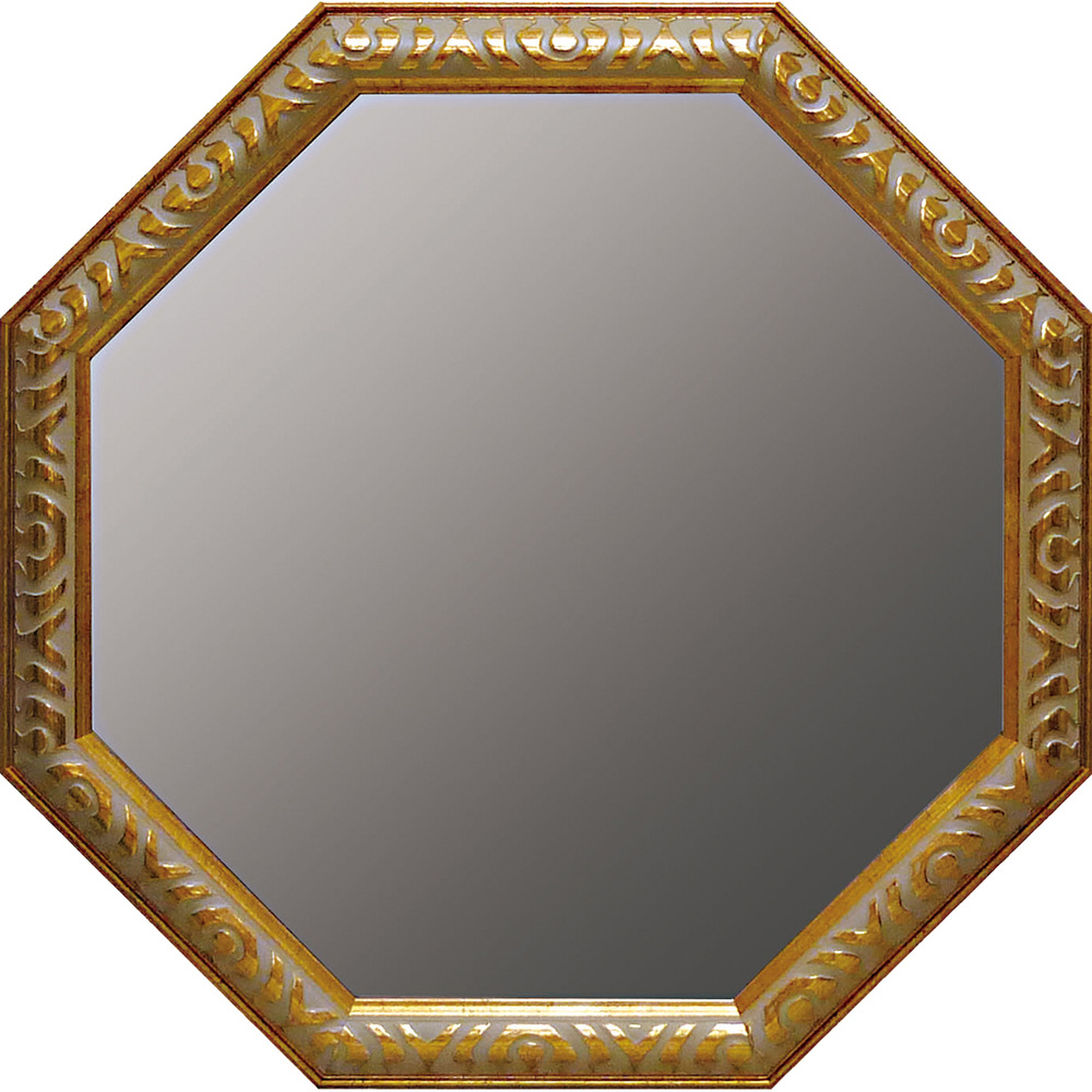 鏡 壁掛け 八角形 通販 日本製 約 47cm ウォールミラー 八角形ミラー