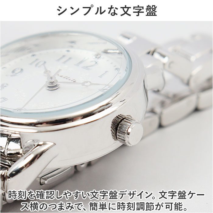 腕時計 レディース 防水 通販 アクア 5気圧防水 フィールドワーク ASS173 時計 ブレスウォッチ リストウォッチ 日本製ムーブメント メタルバンド |  | 09