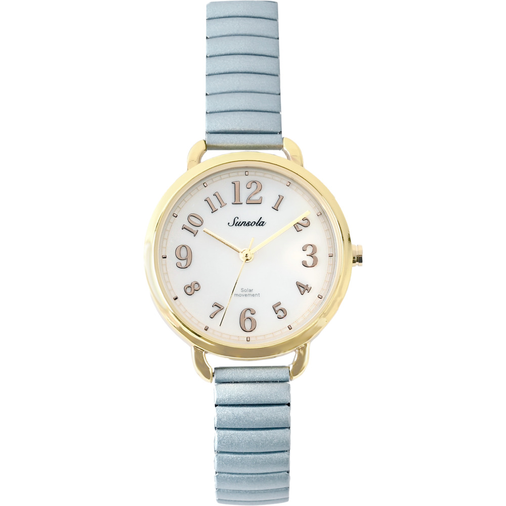 field work 時計 通販 腕時計 レディース ソーラー リストウォッチ レディースウォッチ じゃばら 蛇腹ベルト ジャバラ かわいい おしゃれ 可愛い 女性 女子 |  | 04