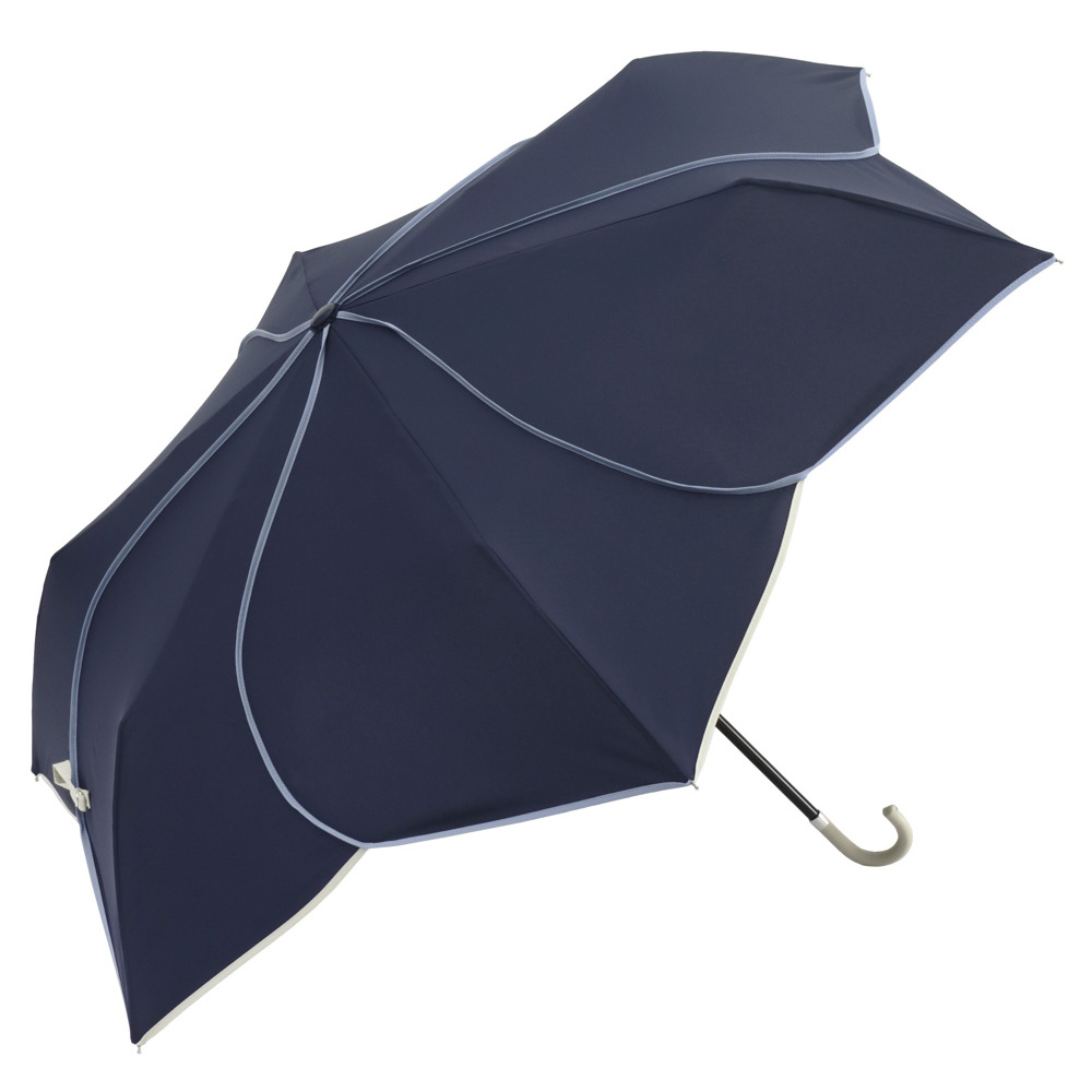 ビコーズ 通販ビコーズ 傘 because 折りたたみ傘 日傘 遮光 折り畳み傘 晴雨兼用 雨傘 晴雨兼用傘 UVカット 手開き 50cm 50センチ 軽量 軽い かさ カサ 大人 | because | 05