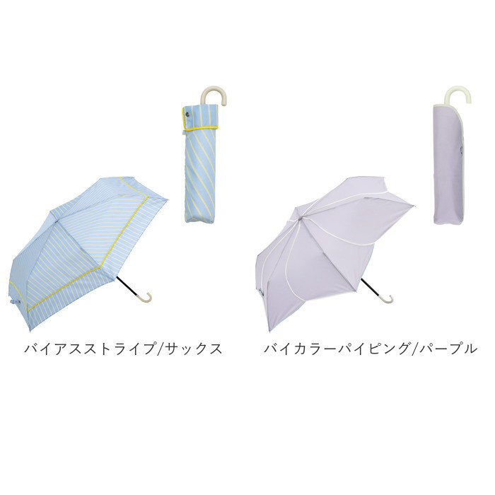 ビコーズ 通販ビコーズ 傘 because 折りたたみ傘 日傘 遮光 折り畳み傘 晴雨兼用 雨傘 晴雨兼用傘 UVカット 手開き 50cm 50センチ 軽量 軽い かさ カサ 大人 | because | 26