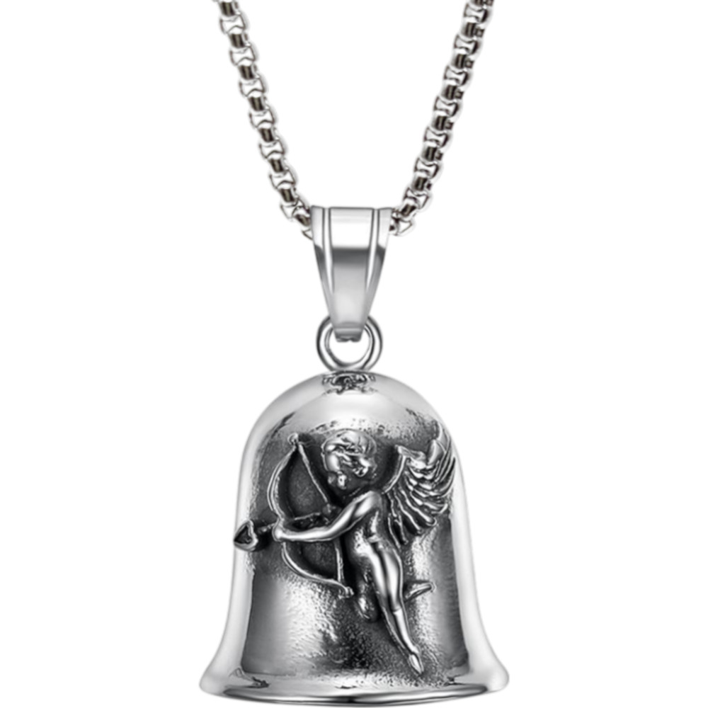 ネックレス ステンレス メンズ 通販 ロングネックレス メンズネックレス ペンダント ベルネックレス ステンレス製 バイカー ファッション アメカジ |  | 06