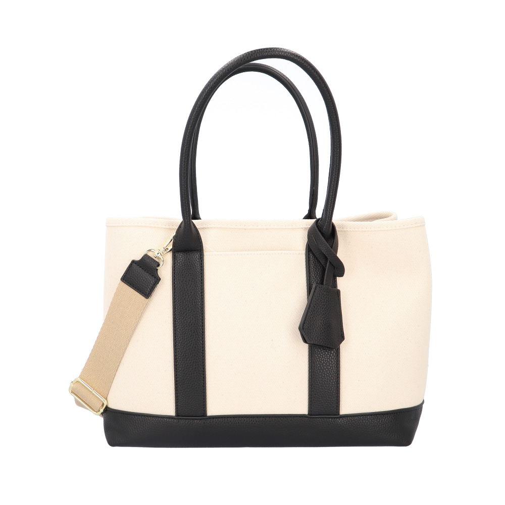   トートバッグ 黒/白 cache cache（カシュカシュ） トートバッグ cache cache 78391 通販